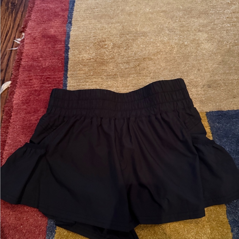 get your flirt on shorts fp movement by free people black